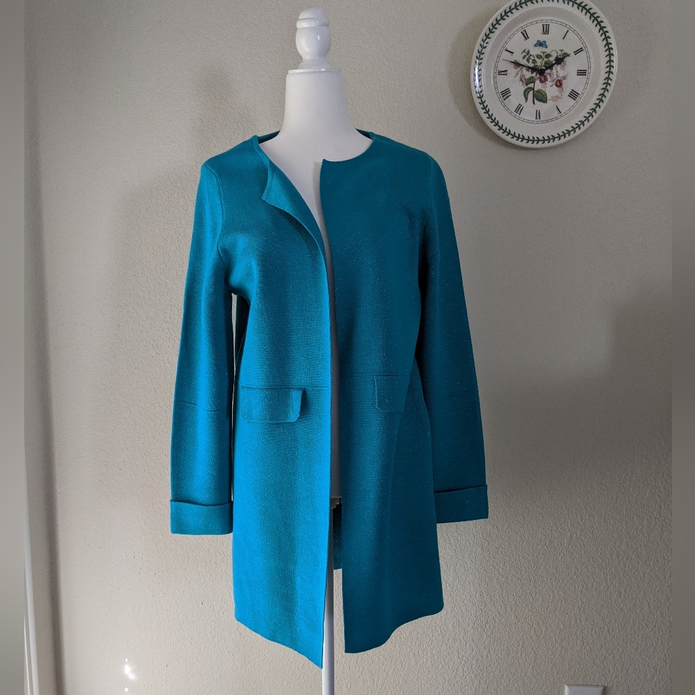 Elle teal jacket